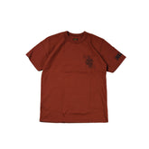 May club -【WESTRIDE】"WR. GIRLS " TEE - RED BROWN